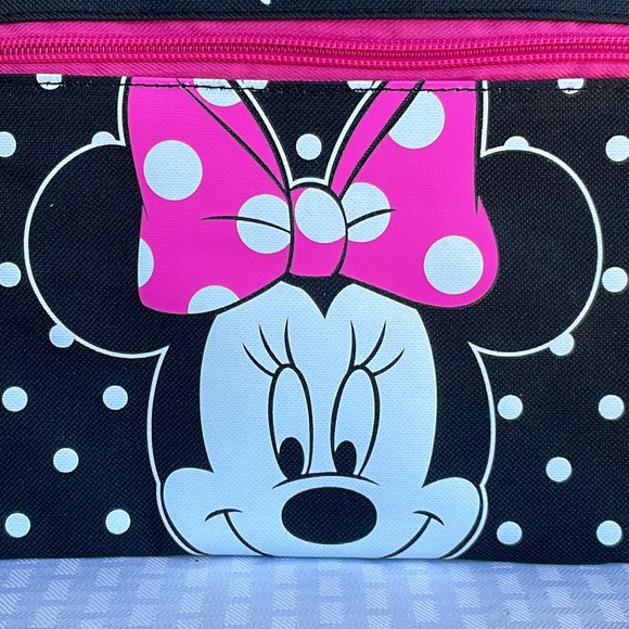 Disney Minnie Mouse Black Passport Bag - Picture 2 of 3
